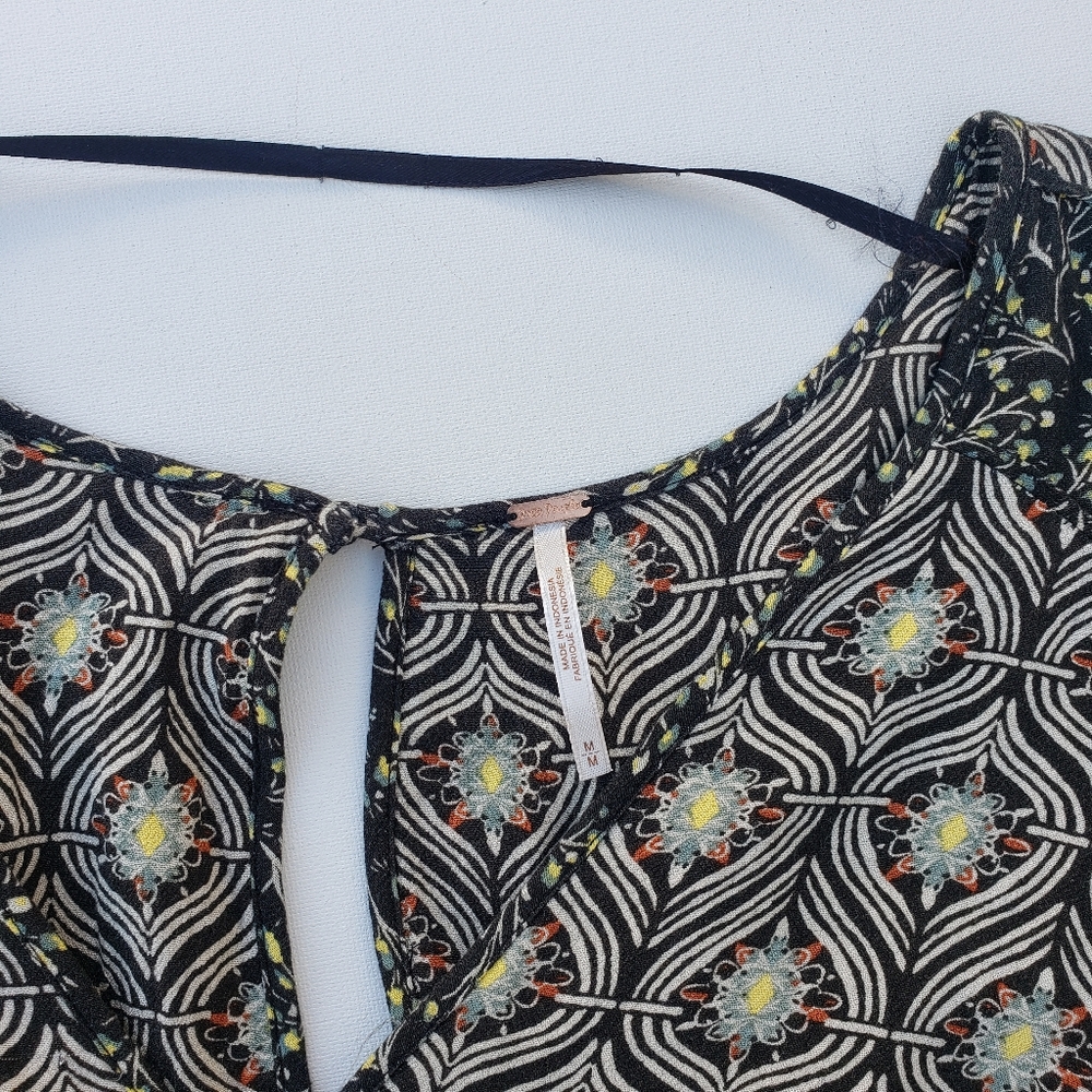 FREE PEOPLE Rolling Hills Tunic Size M - Picture 6 of 7